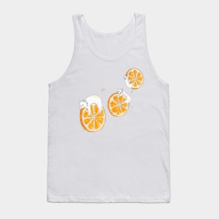 Orange Kittens Tank Top